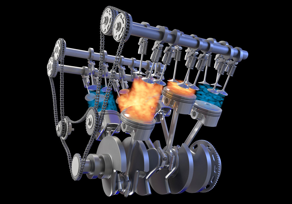 Animated Engine with Gasoline Ignition 3D Models – 3D Horse