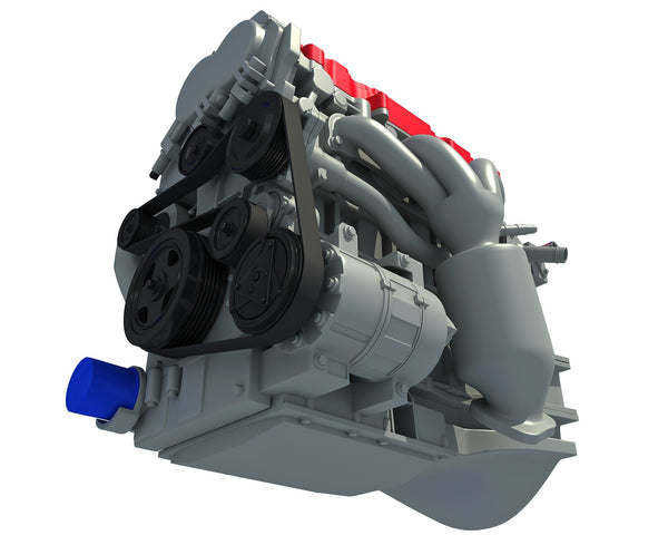 Car Engine - 3D model by 3DWALKABOUT (@3dwalkabout) [6c7f317]