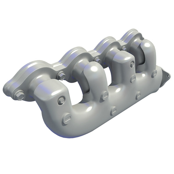 Reinsch on X: Fabricating exhaust manifold for Delorean with 3d