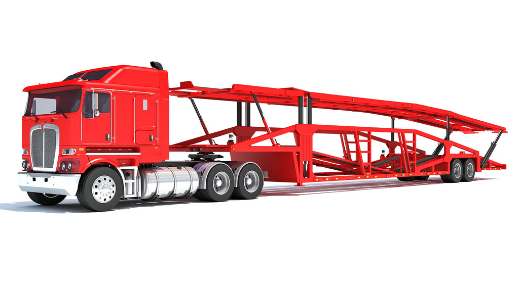 Car Carrier Semi Truck Trailer