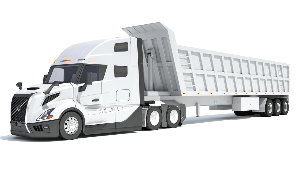 2024 Semi Truck with Tipper Trailer