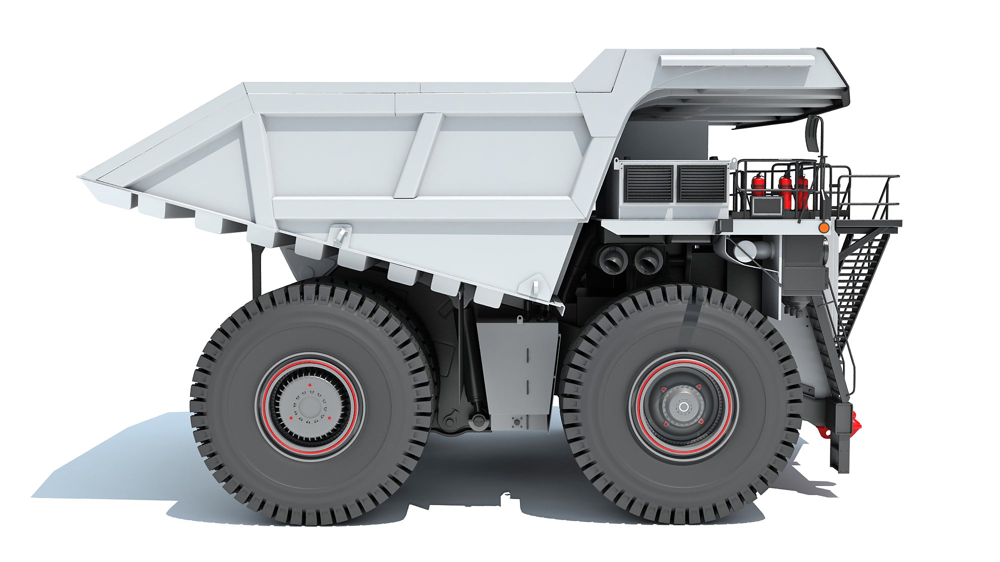 Liebherr Mining Dump Truck 3D Model