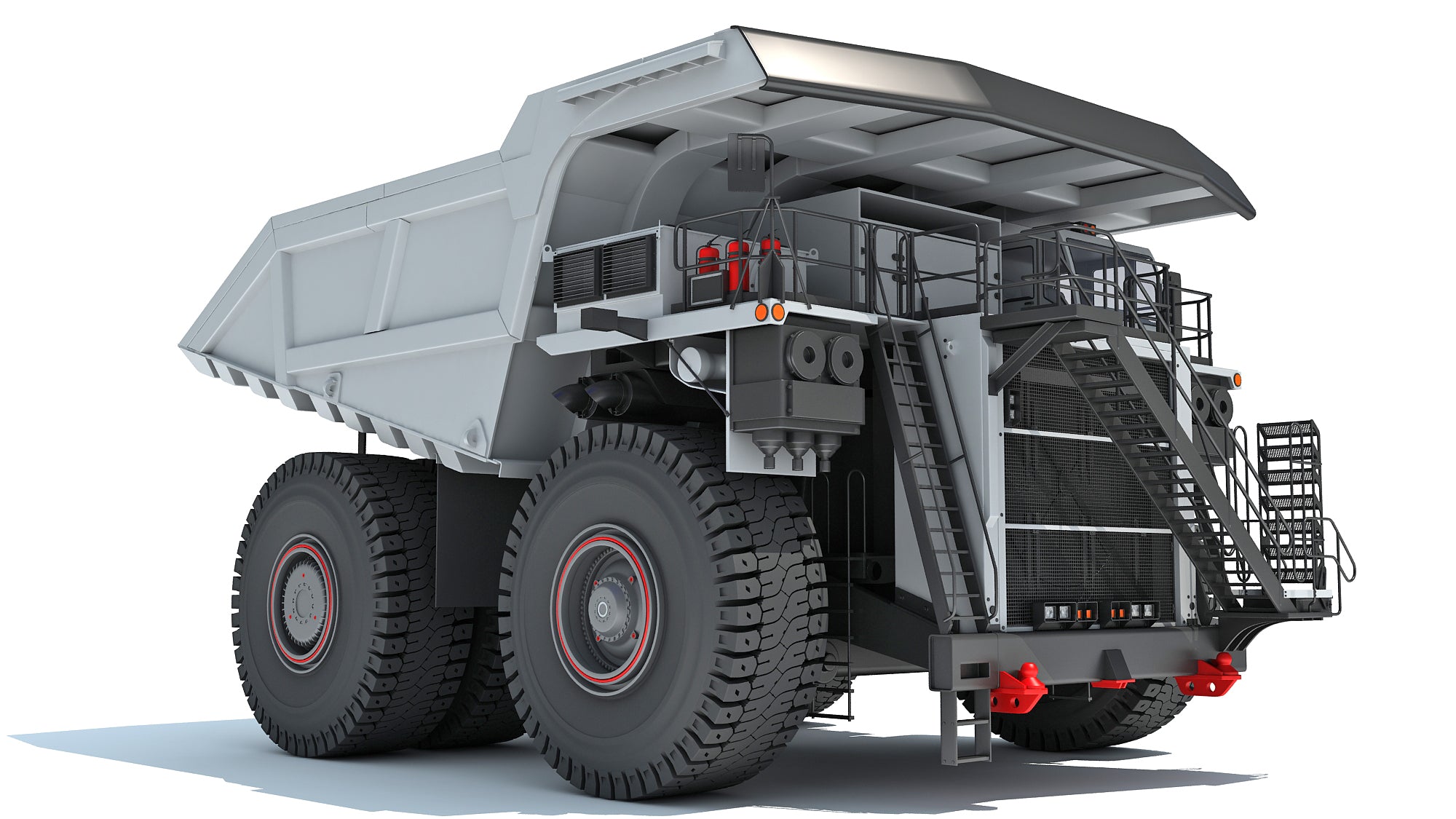 Liebherr Mining Dump Truck 3D Model