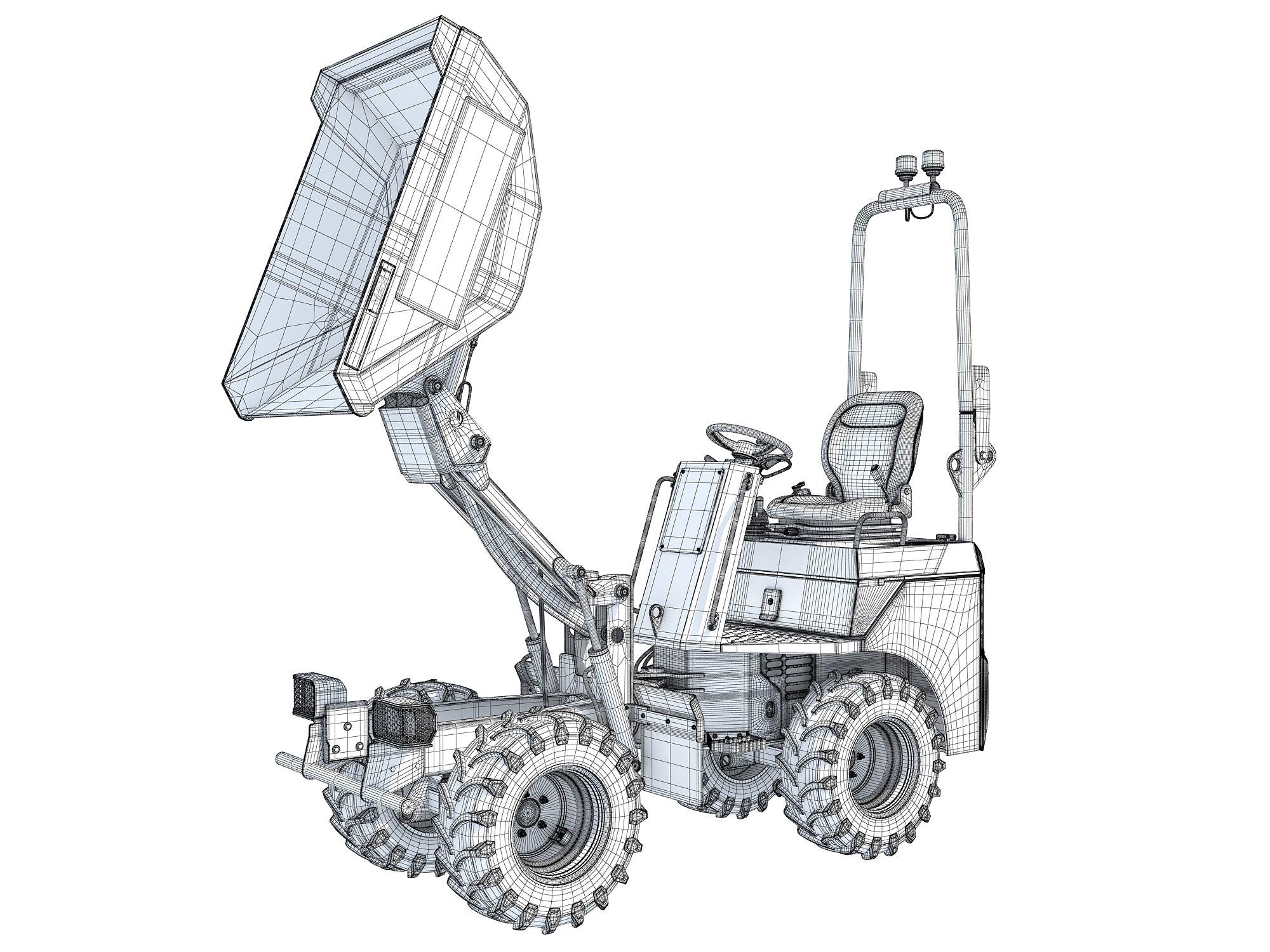 JCB Site Dumper Vehicle