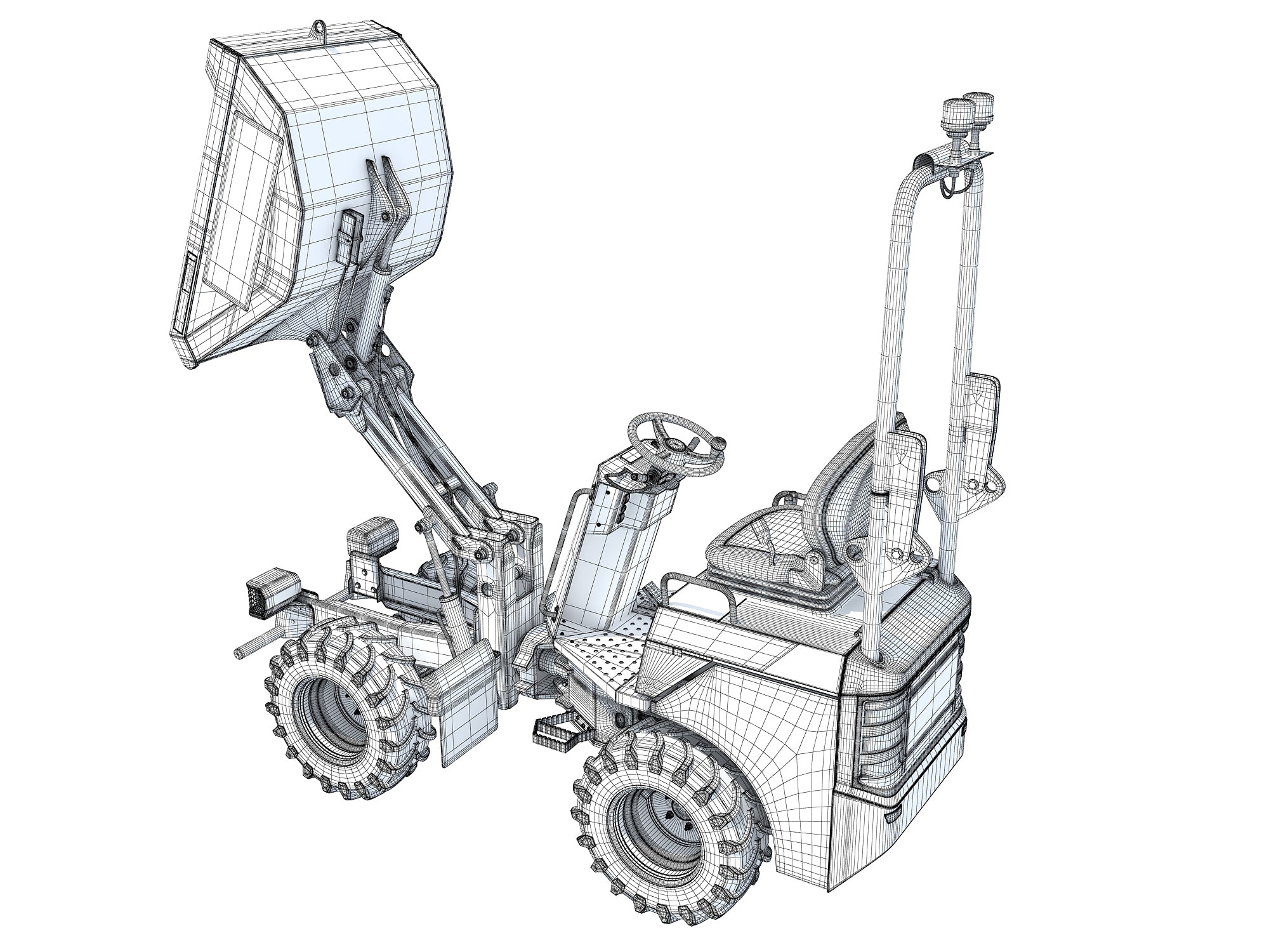 JCB Site Dumper Vehicle