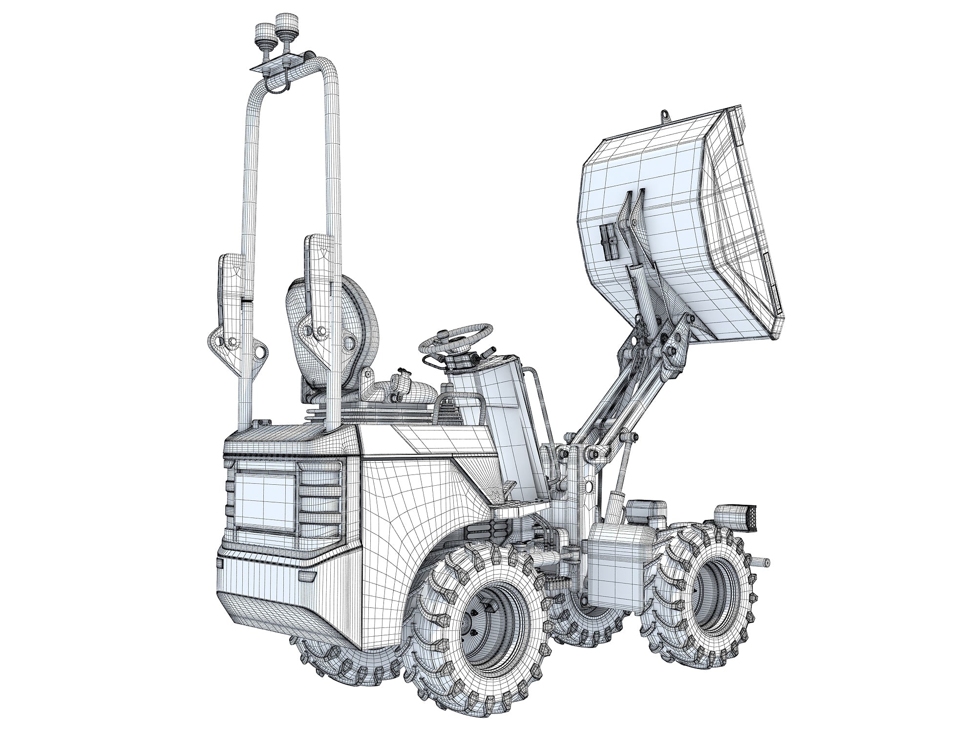 JCB Site Dumper Vehicle