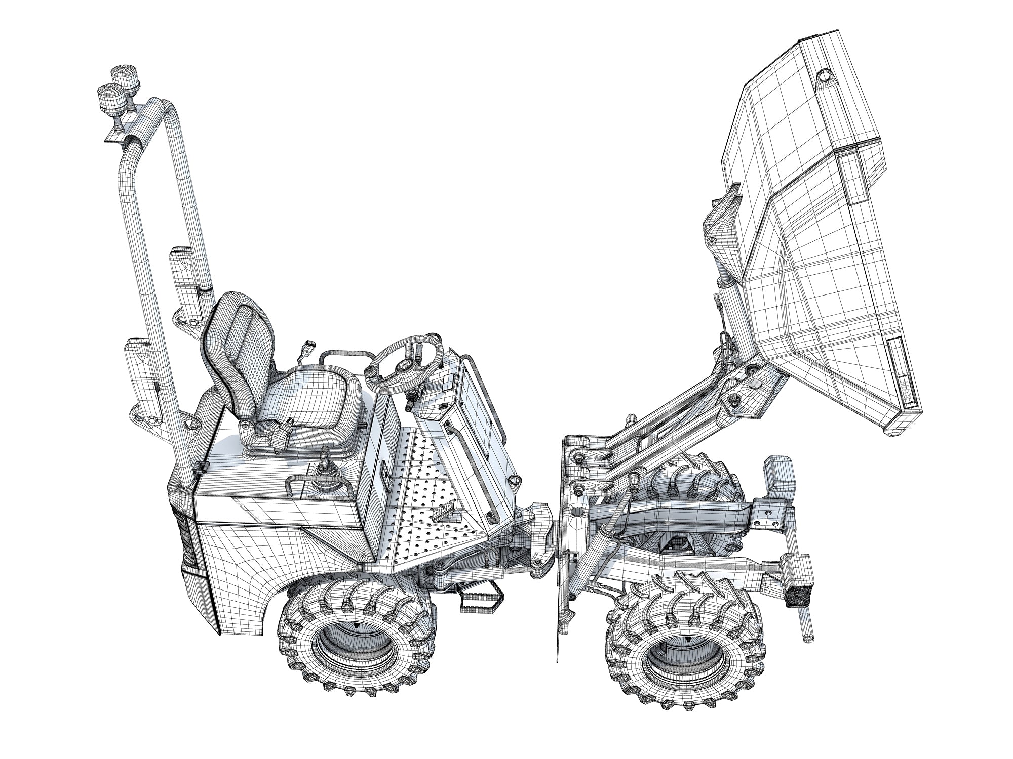 JCB Site Dumper Vehicle