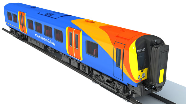 3D British Rail Class 450 Model – 3D Horse