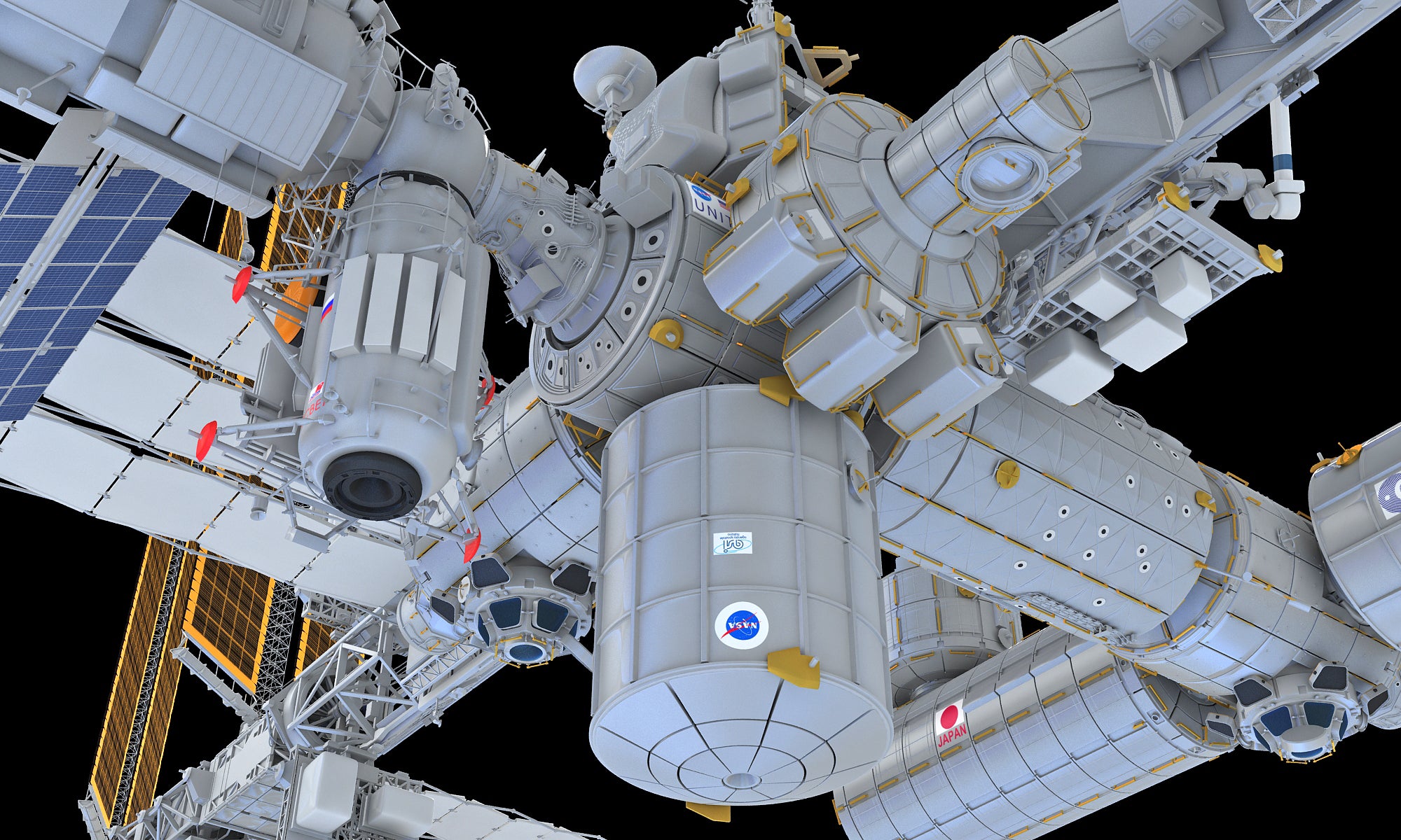 international space station desktop models