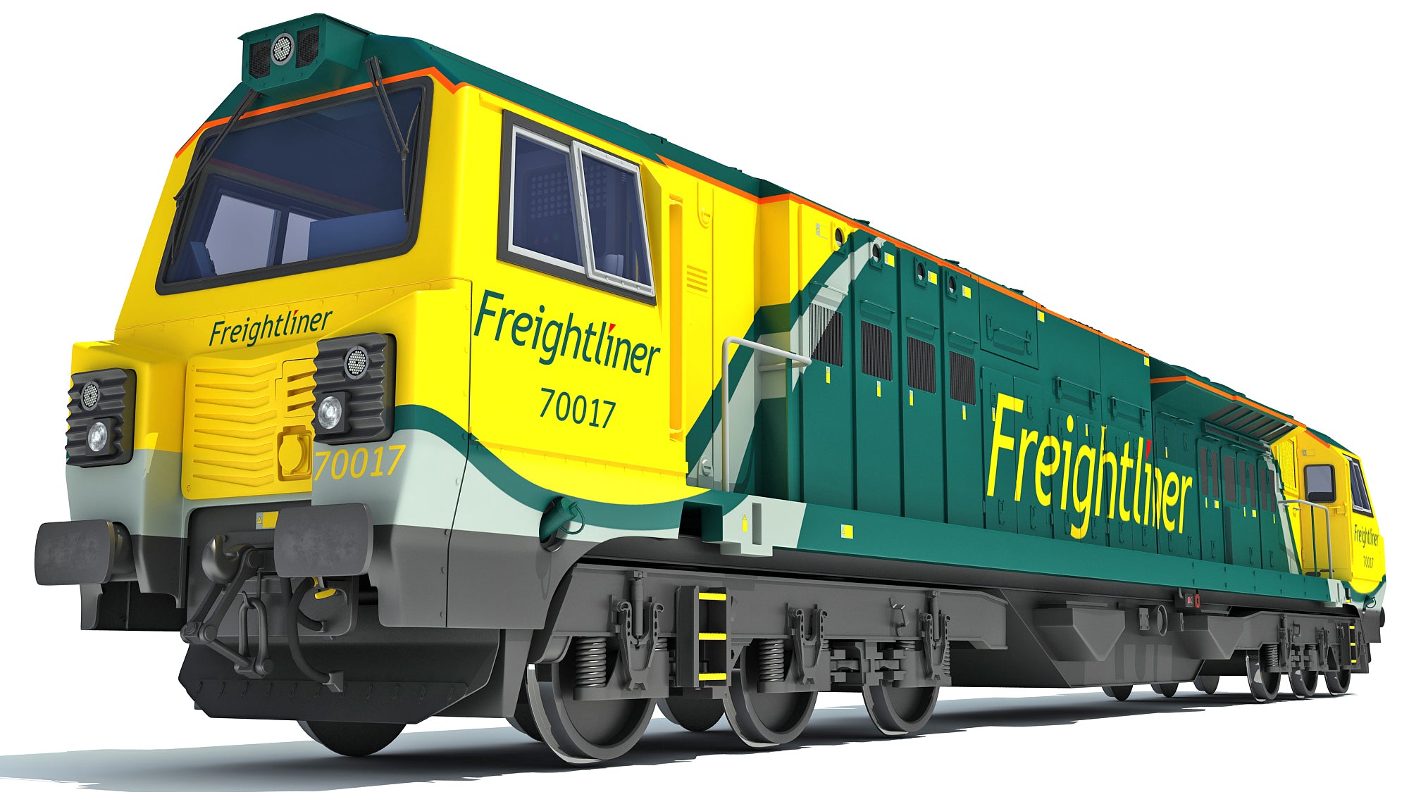 British Rail Class 70 PowerHaul Locomotive 3D Model – 3D Horse