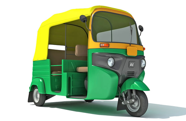 3D Models - Auto Rickshaw Bajaj – 3D Horse