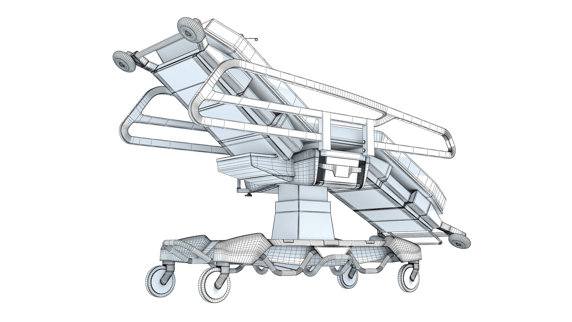 Emergency Stretcher Trolley