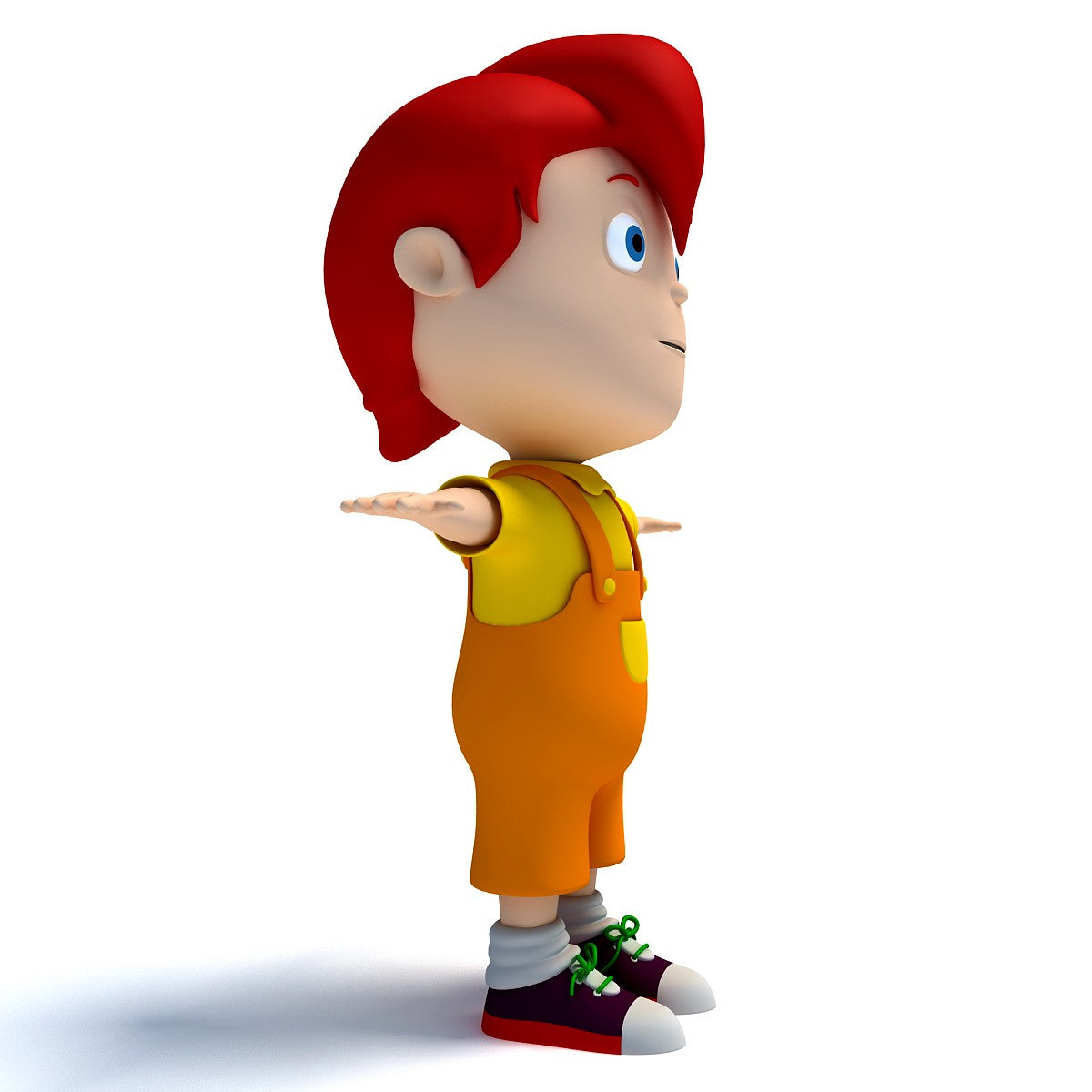 3D Cartoon Characters Models - Kid – 3D Horse