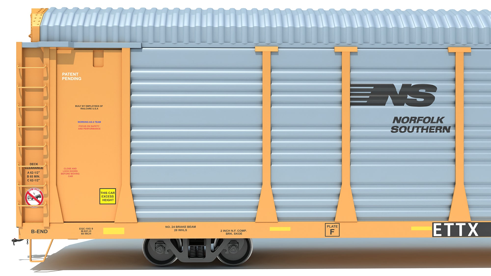 Auto Carrier Rail Car