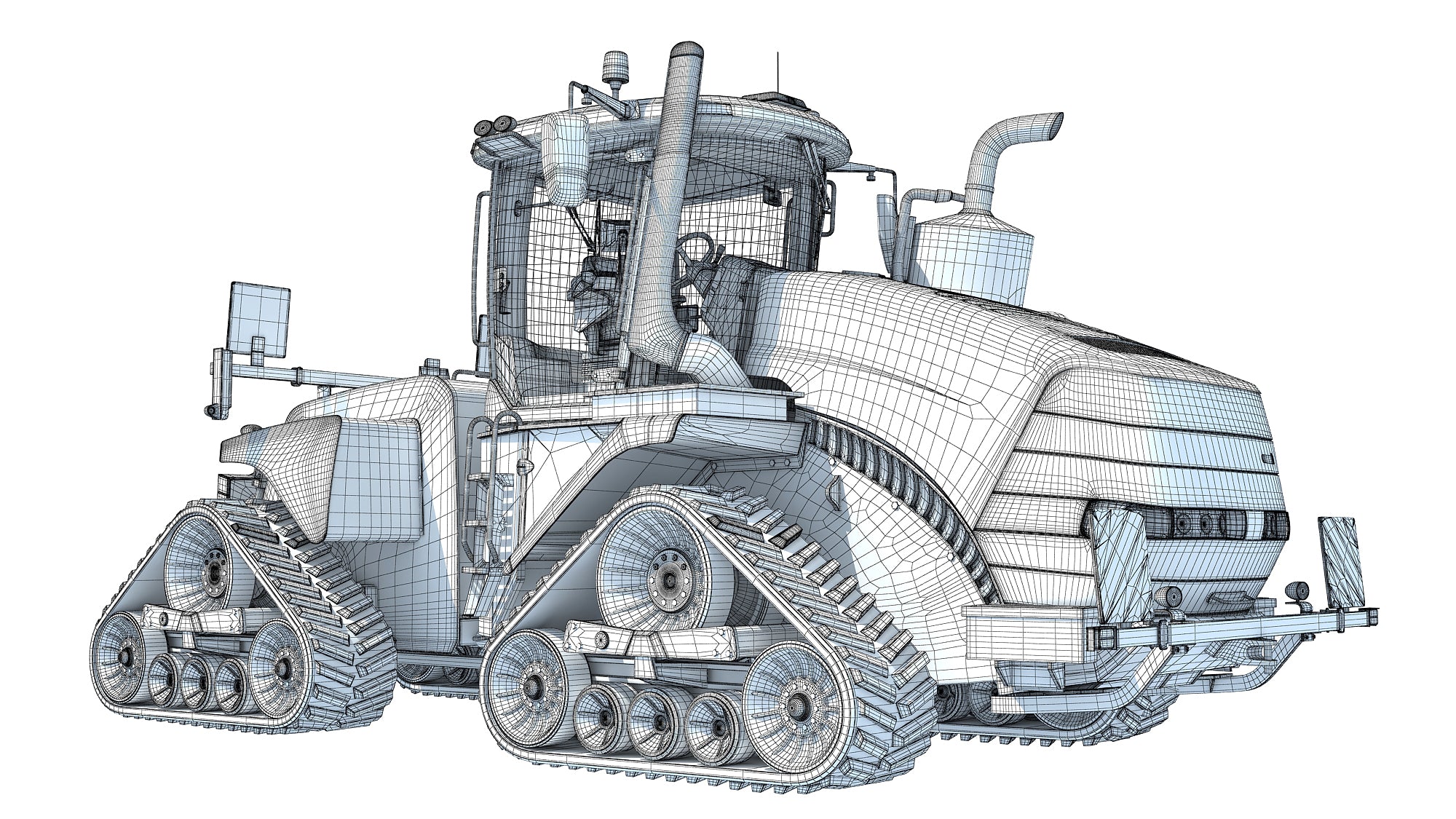 Tracked Articulated Tractor