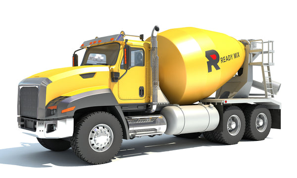 Concrete Mixer Truck - 3D Models – 3D Horse