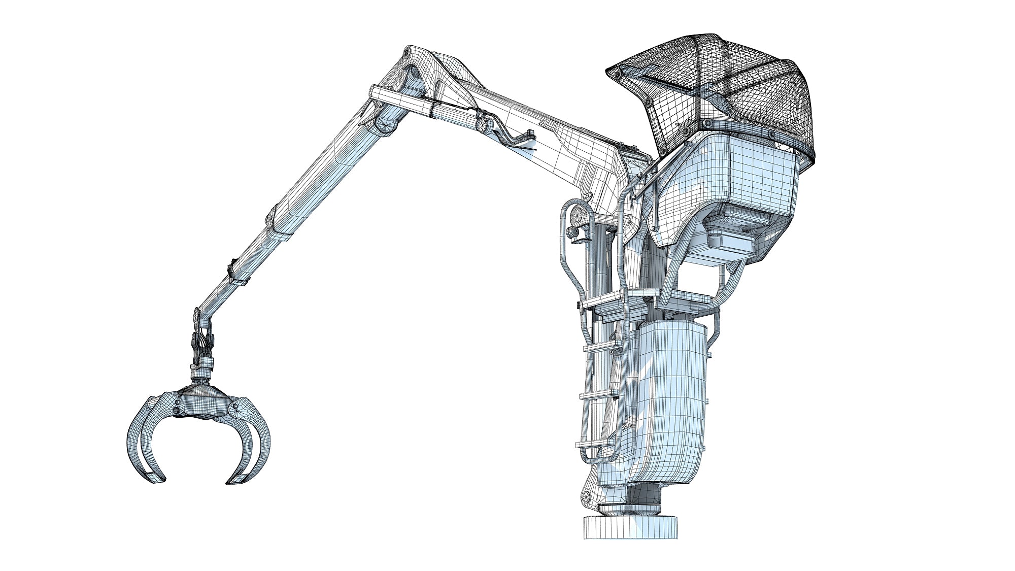 Crane 3D Model – 3D Horse
