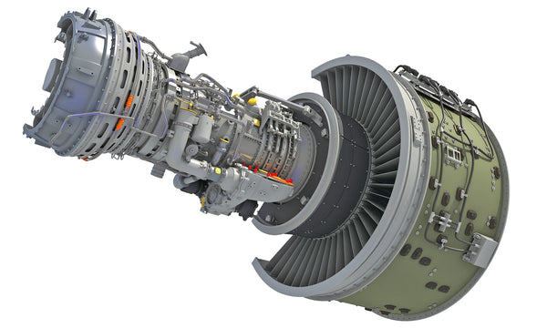 Cutaway GTF Turbofan Engine - 3D Models – 3D Horse