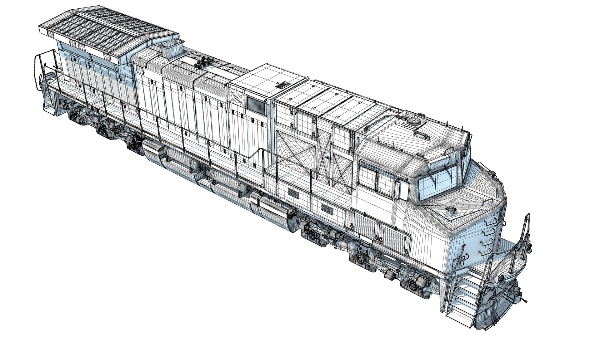 CSX Diesel Electric Locomotive