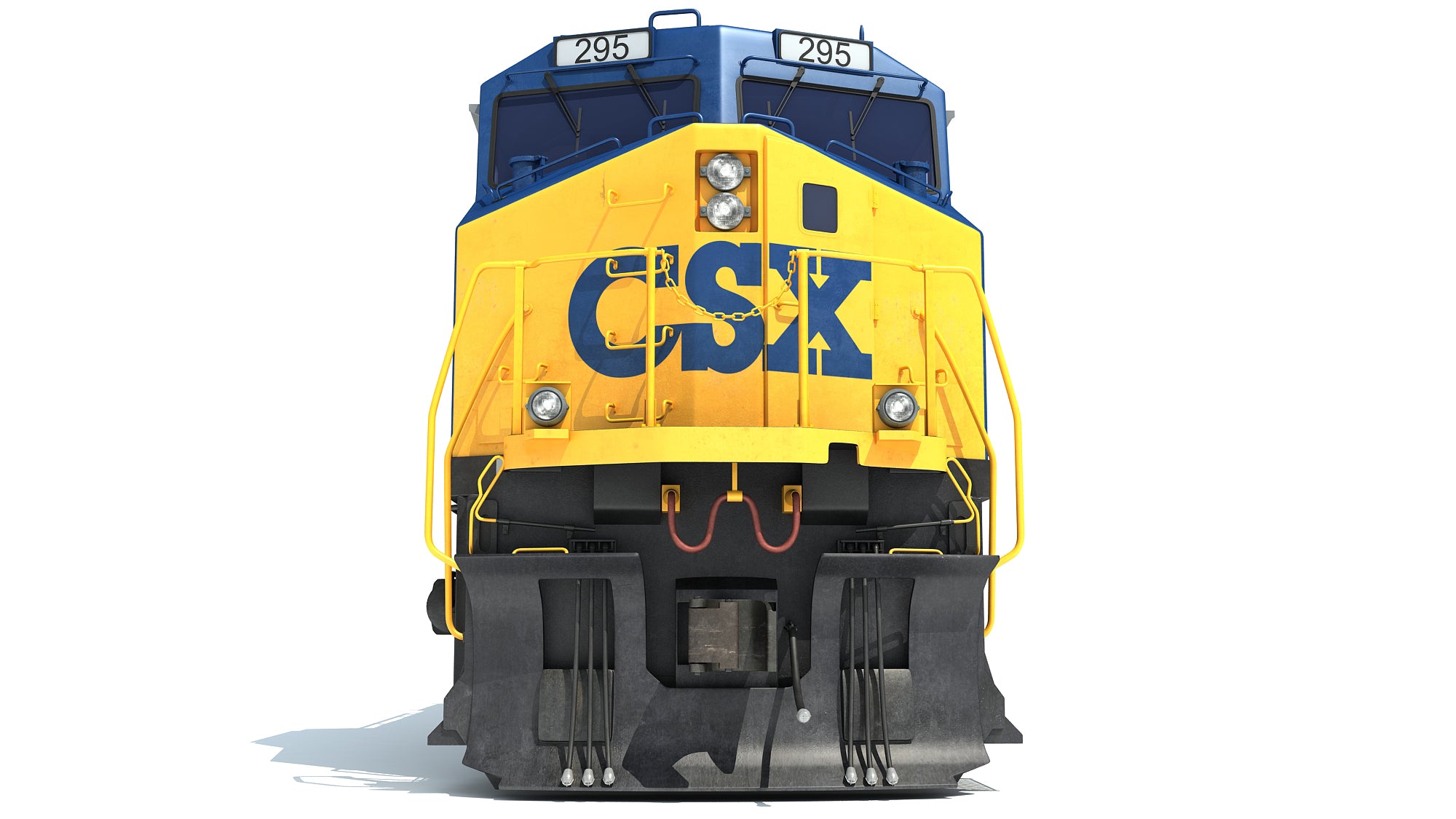 3D Diesel Locomotive CSX Model – 3D Horse