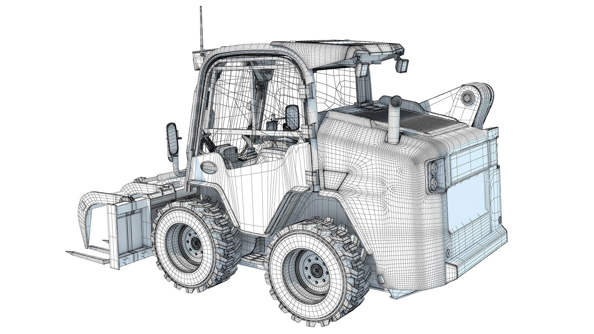 Skid Steer Loader Manure Fork