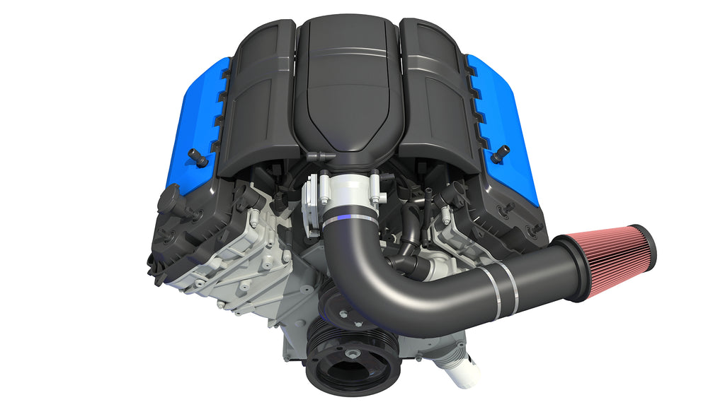 V8 Engine 3D Models