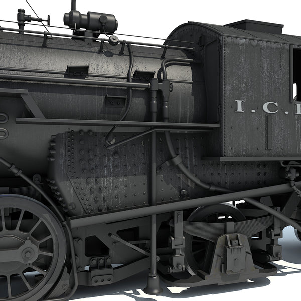 Steam Locomotive 3D Models – 3D Horse