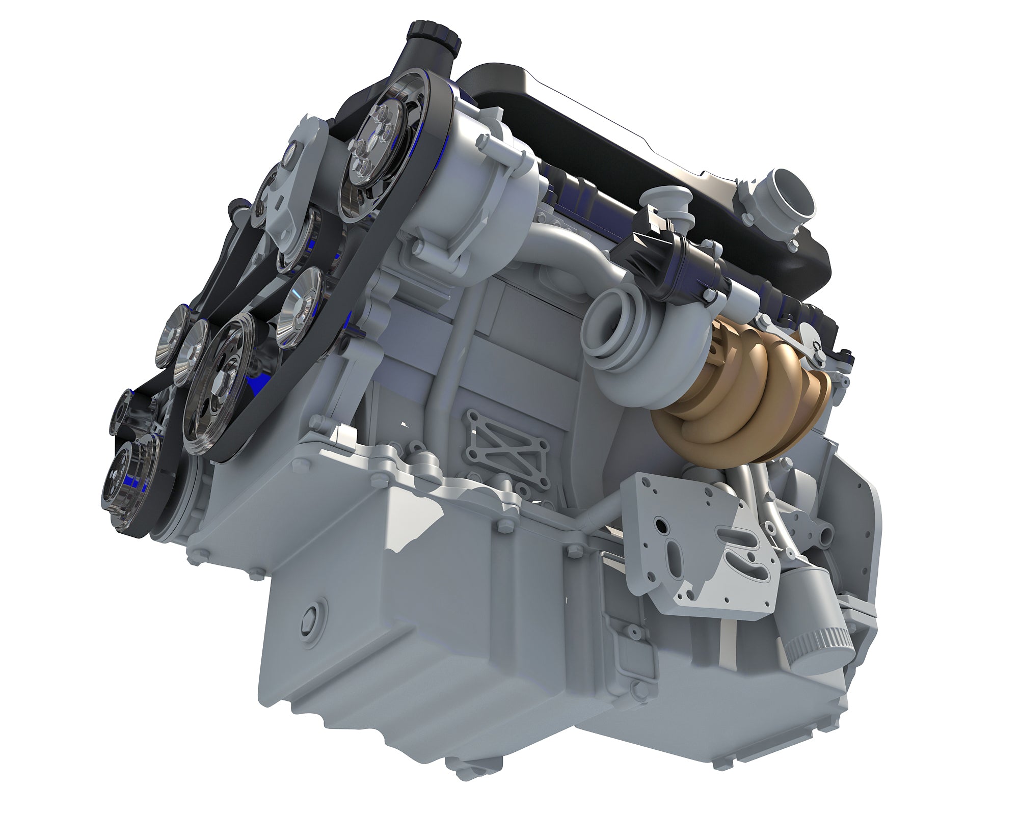 V12 Engine 3D Models