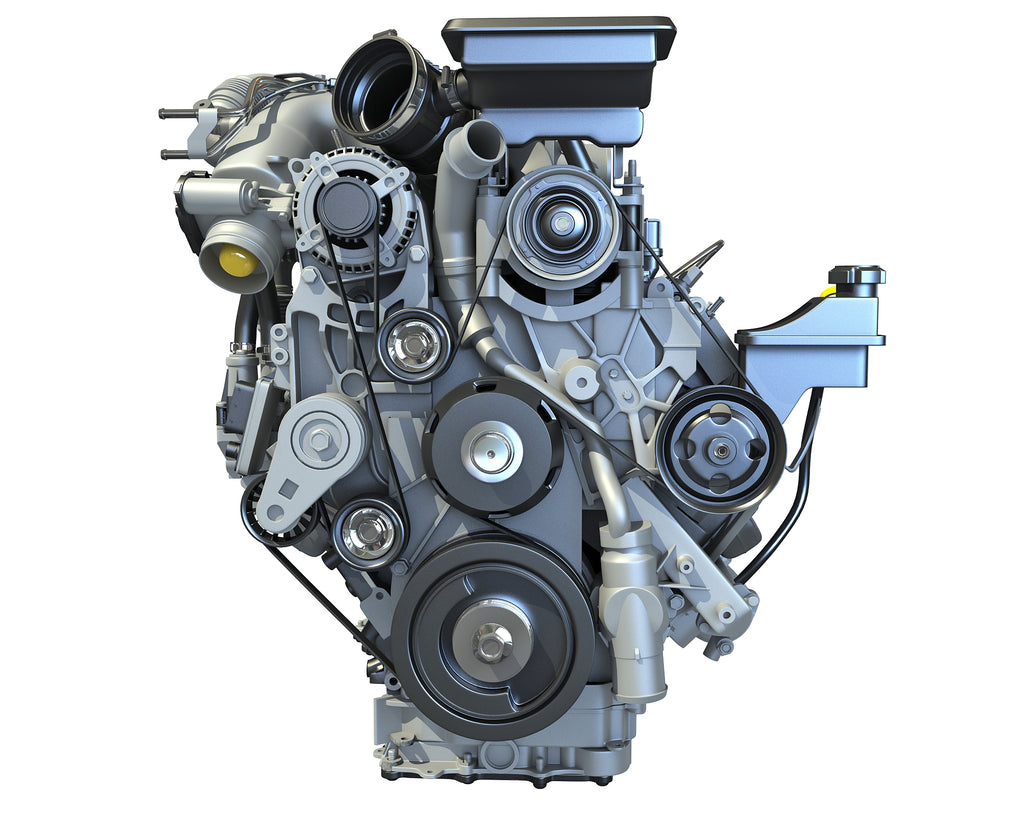 V8 Turbo Engine - 3D Models