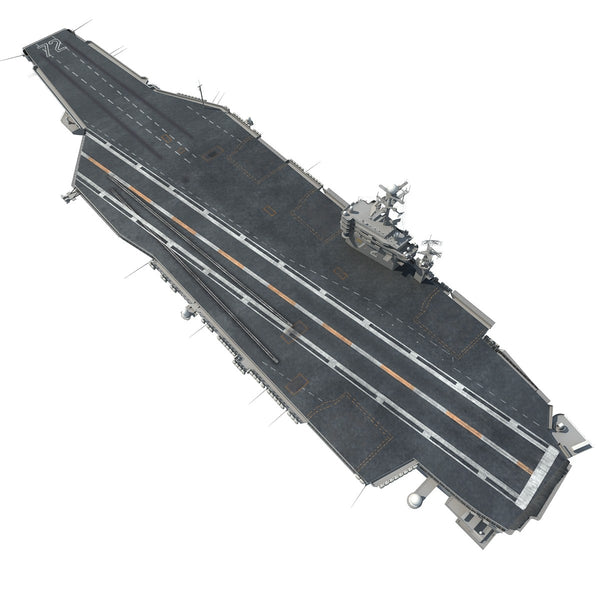 Aircraft Carrier USS Abraham Lincoln 3D Model – 3D Horse