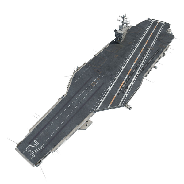 Aircraft Carrier USS Abraham Lincoln 3D Model – 3D Horse