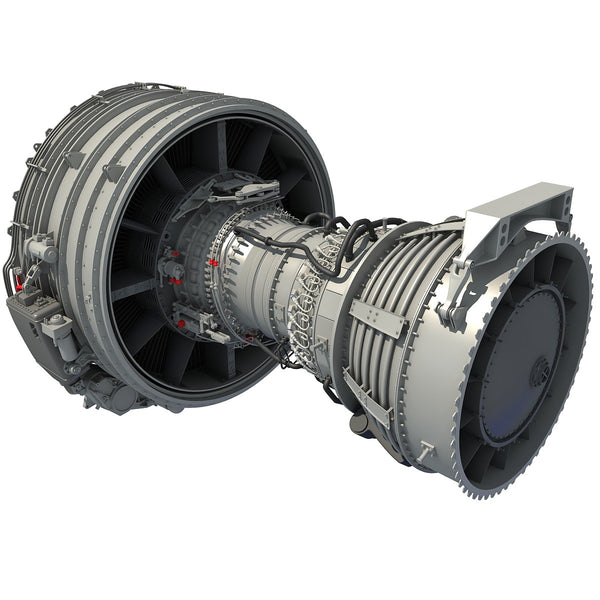 CFM56 Turbofan Aircraft Engine 3D Model – 3D Horse