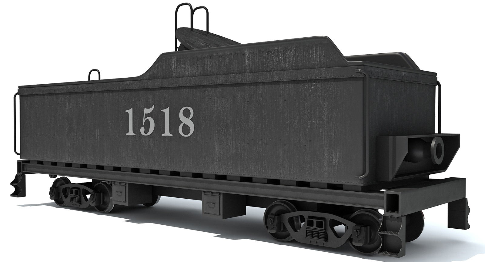 Coal Carrying Car 3D Model