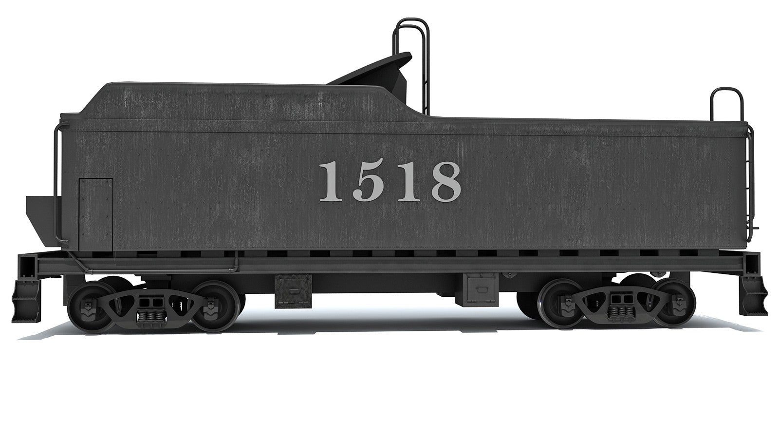 Coal Carrying Car 3D Model