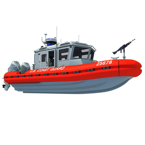 Coast Guard Defender Boat 3D Model – 3D Horse