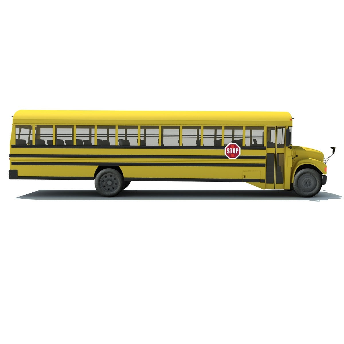 School Bus 3D Model