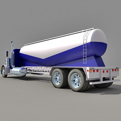 Tanker Truck 3D Models