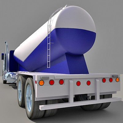 Tanker Truck 3D Models