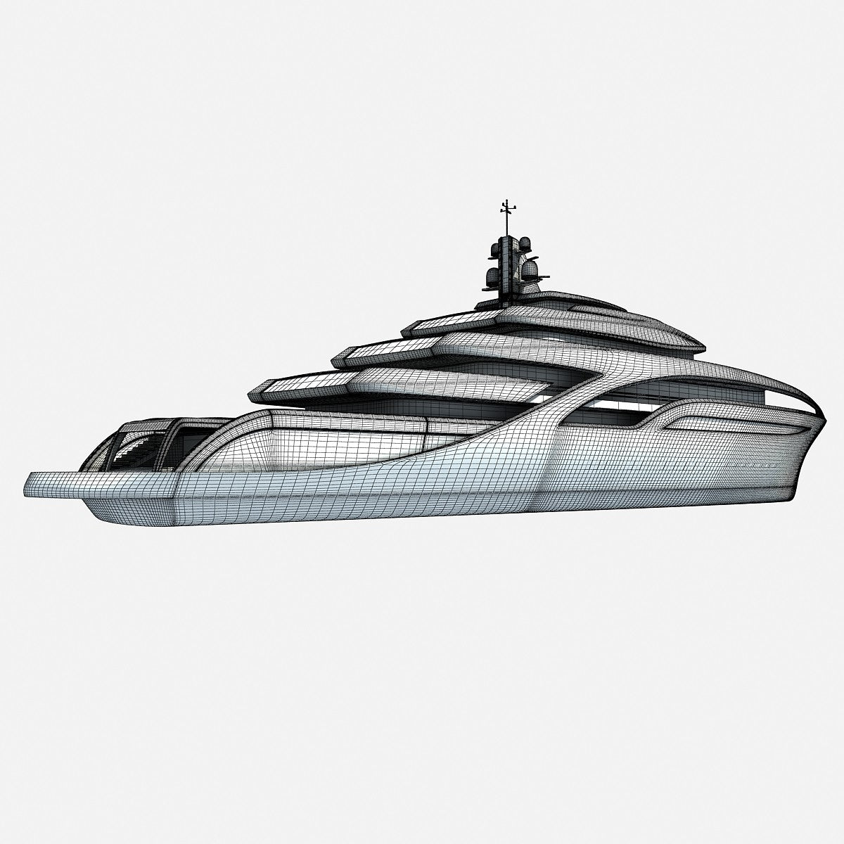Izurus Yacht Concept Sketches and Inspiration - Car Body Design